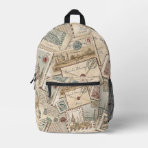  Postzegel Collage Cut & Naaien Tas