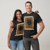 Postzegel Met Een Kip T-shirt (Unisex)