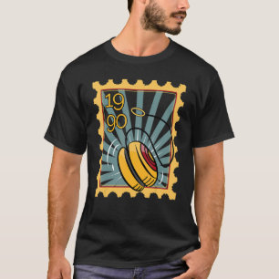 Postzegel met Yo Yo 1990 T-shirt