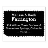 Postzegel Retouradres Stempel (Afrduk)