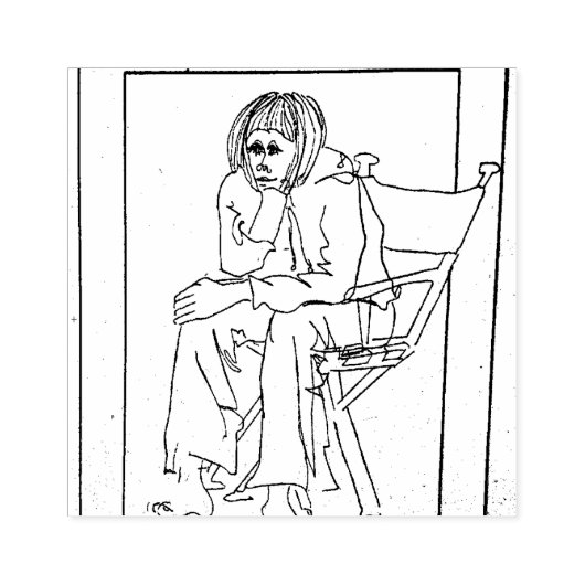 postzegel voor directeuren rubberstempel (Afrduk)