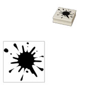 postzegel voor illustraties in inkt rubberstempel (Gestempeld)