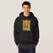 Postzegel Wild Dier Luipaard Hoodie (Voorkant volledig)
