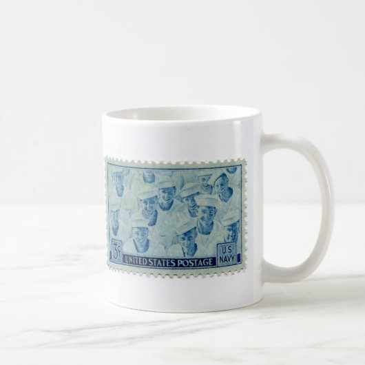  postzegelbeker koffiemok (Rechts)