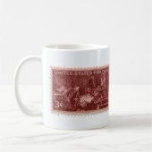 postzegelbeker koffiemok (Links)