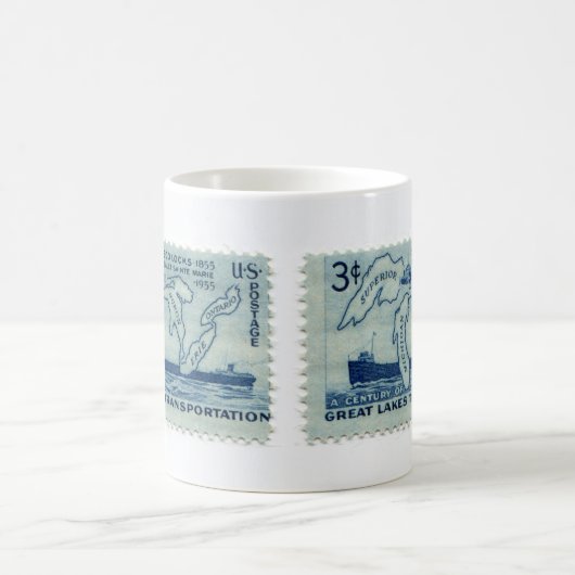  postzegelbeker koffiemok (Center)