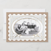  postzegelfotokaart feestdagenkaart (Voorkant)