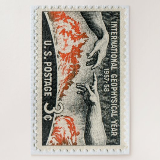 Postzegellegpuzzel Verenigde Staten Legpuzzel (Verticaal)