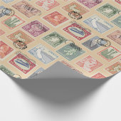 Postzegels Cadeaupapier (Hoek)