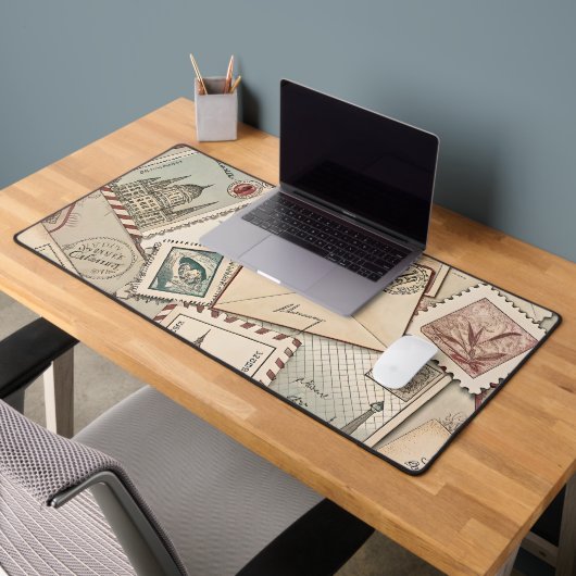 postzegels Desk Mat (Kantoor 2)