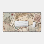  postzegels Desk Mat (Keyboard & Muis)