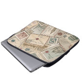  postzegels Laptop Hoesje Sleeve (Voorkant onderkant)