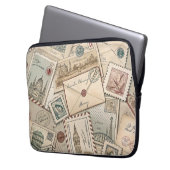  postzegels Laptop Hoesje Sleeve (Voorkant Links)