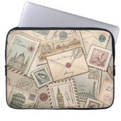  postzegels Laptop Hoesje Sleeve (Voorkant)