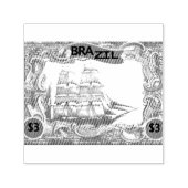 Postzegels met Brazilië Zelfinktende Stempel (Design)
