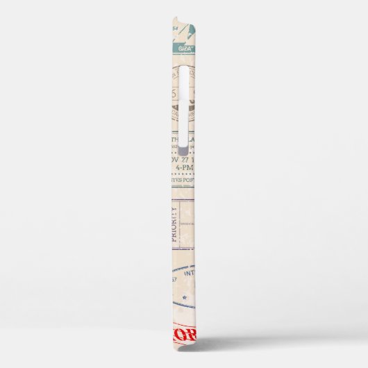 postzegels uit landen Case-Mate iPhone case (Achterkant / Links)