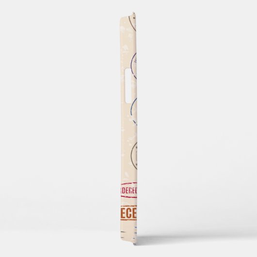   postzegels uit landen Case-Mate iPhone case (Achterkant / Rechts)