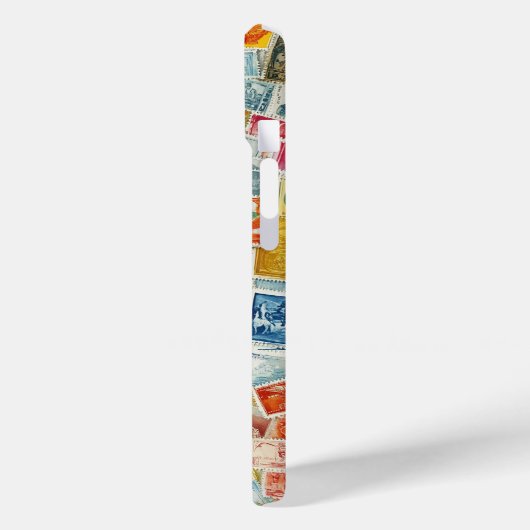 Postzegels Waterverf Case-Mate iPhone Case (Achterkant / Links)