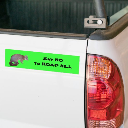 Posum Bumpersticker (Op Truck)