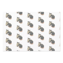 Posum Opossum Roos Floral Gift Wrapping