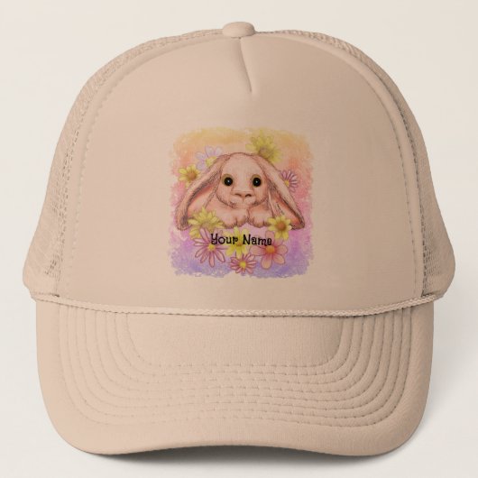 Posy Bunny Rabbit Trucker Pet (Voorkant)