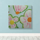 Posy Canvas Afdruk (Insitu (Houten vloer))