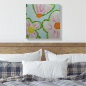 Posy Canvas Afdruk (Insitu (Slaapkamer))