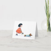 Posy en Marmalade Bedankkaart (Voorkant)