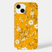 Posy print op goud Case-Mate iPhone case (Achterkant)