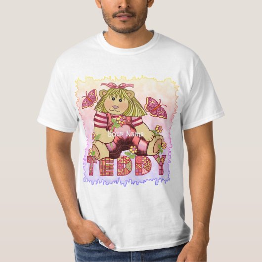 Posy Teddy Bear  T-shirt (Voorkant)