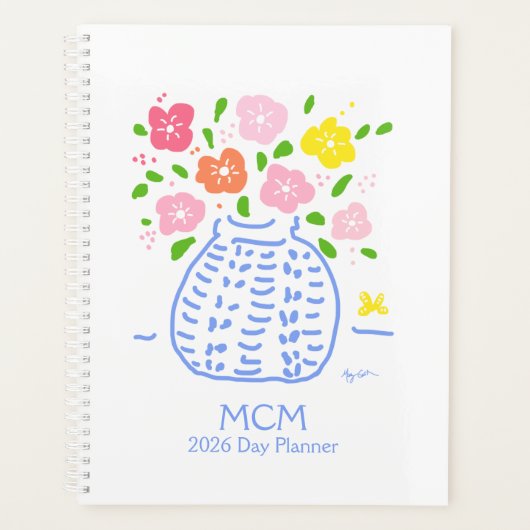  Posy Vase Planner (Voorkant)