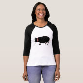 Pot Bellie Pig Girl T-shirt (Voorkant volledig)