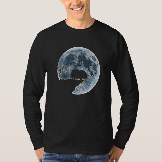 Pot Bellied Pig Halloween Kostuum T-shirt (Voorkant)