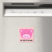 Pot Belly Pig mam Magneet (Insitu (Vaatwasser))