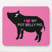 Pot Belly Pig Muismat (Voorkant)