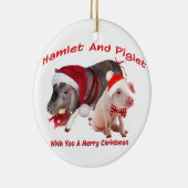 Pot Belly Pig Ornament (Rechts)