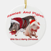 Pot Belly Pig Ornament (Voorkant)