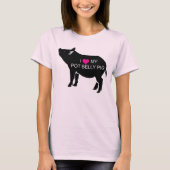 Pot Belly Pig T-Shirt (Voorkant)