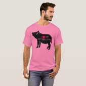 Pot Belly Pig T-Shirt (Voorkant volledig)