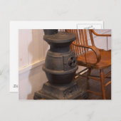 Pot Belly Stove Briefkaart (Voorkant / Achterkant)