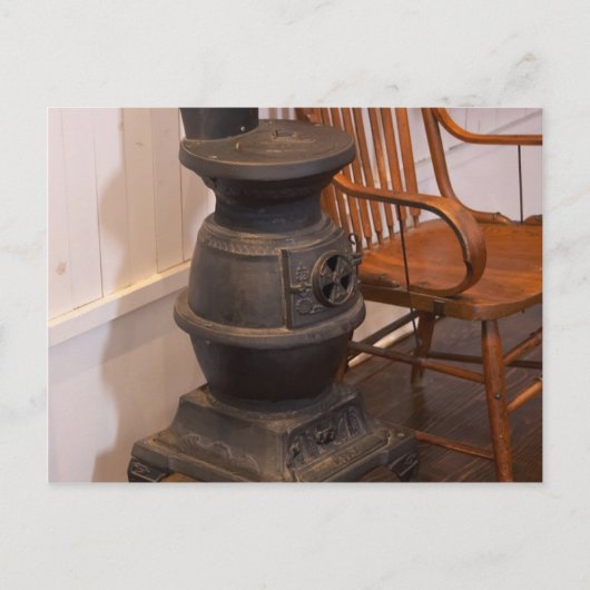 Pot Belly Stove Briefkaart (Voorkant)