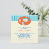 Pot Bridal Shower Invitation Kaart (Staand voorkant)