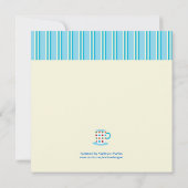 Pot Bridal Shower Invitation Kaart (Achterkant)