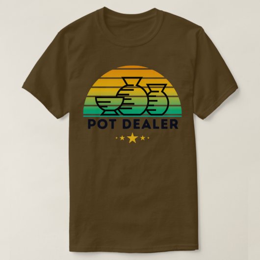 Pot Dealer 10 T-shirt (Design voorkant)