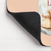 Pot Hart Cookies Witte Strik Muismat (Hoek)