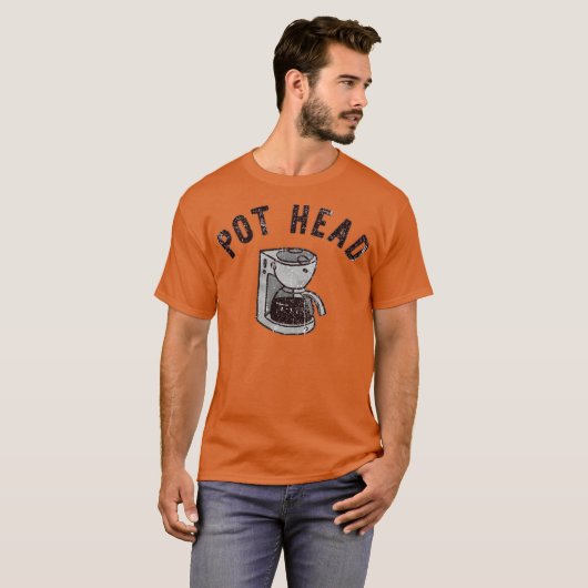 Pot Head T-shirt (Voorkant volledig)