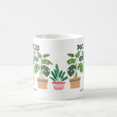 Pot Head / Tuinier Moeder Gek Plant Dame Koffiemok (Center)