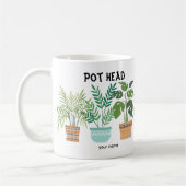 Pot Head / Tuinier Moeder Gek Plant Dame Koffiemok (Links)