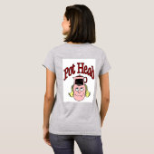 Pot Head Woman T-Shirt (Achterkant volledig)