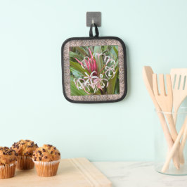 Pot Holder met Mooie Spider Lily Pannenlap